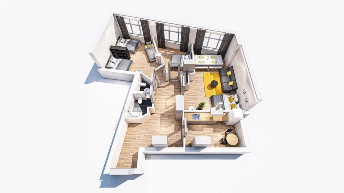 Spacious 2 Bedroom Apartment Hamborg Eksteriør billede